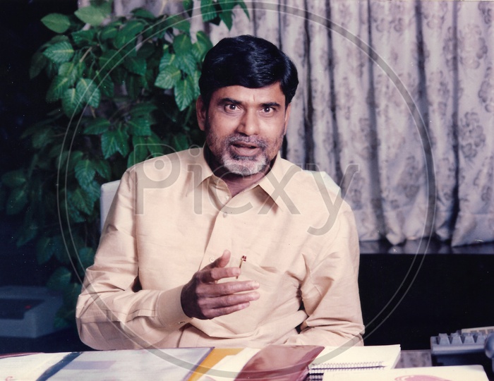 Former AP Chief Minister Nara Chandrababu Naidu