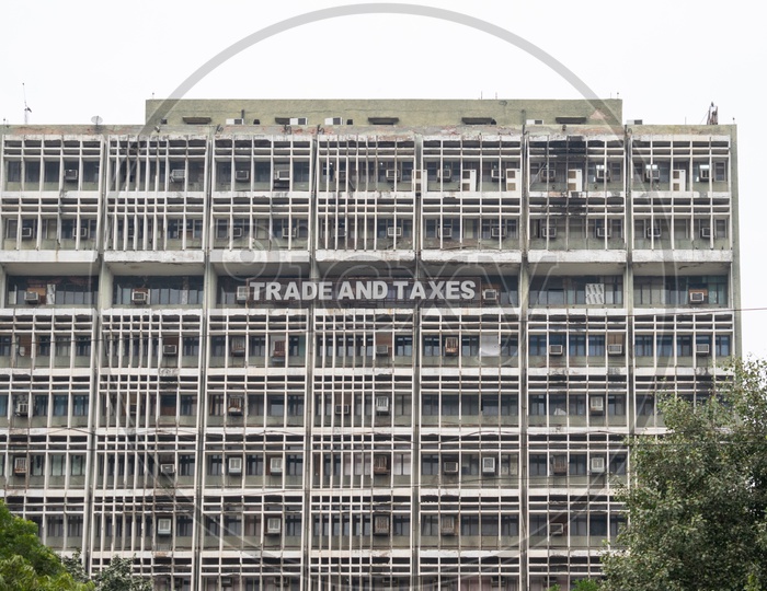 Trade And Taxes Building In Delhi
