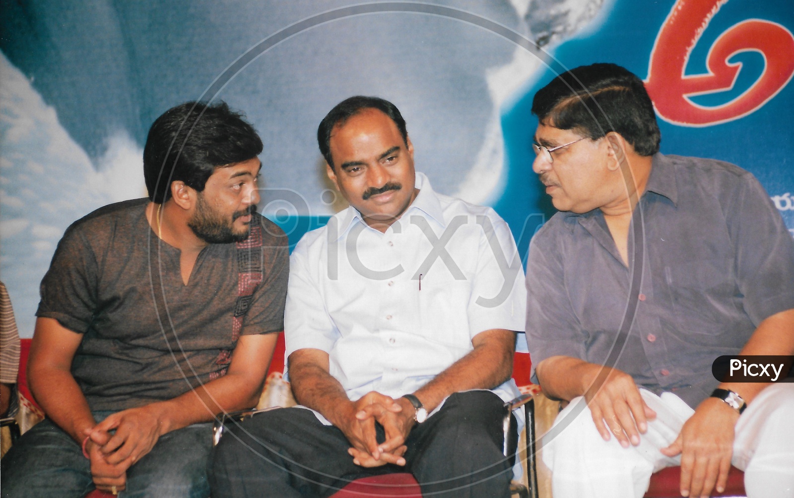 Telugu Film Producer Allu Aravind with Director Puri Jagannadh