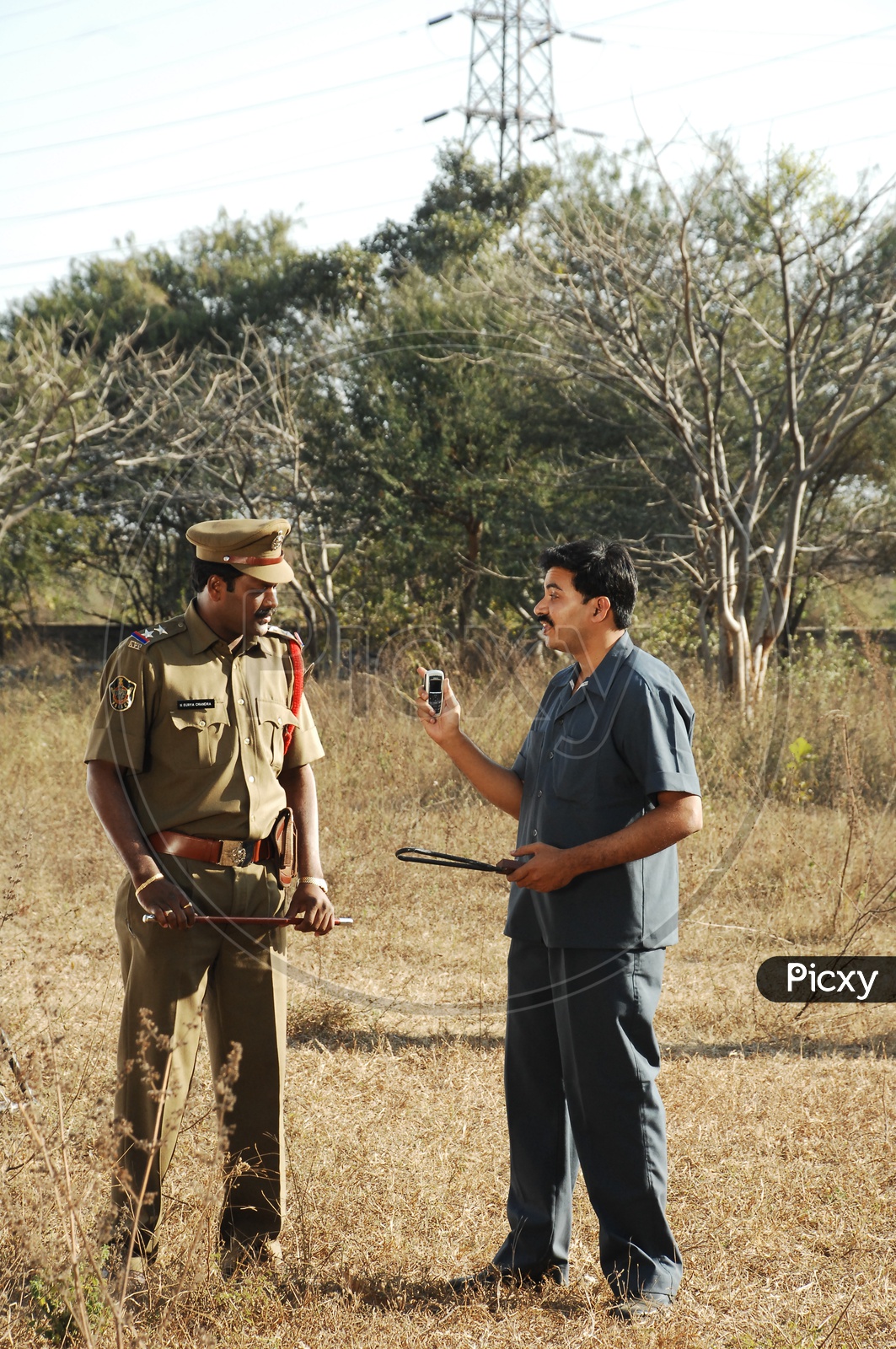 Telugu Movie Artists in Police Uniform