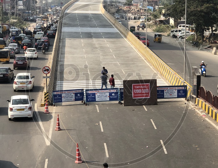 Biodiversity Flyover Temporarily Closed Due To Recent Accidents In Hyderabad