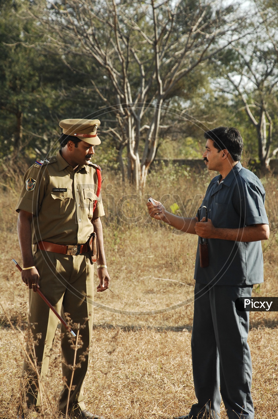Telugu Movie Artists in Police Uniform