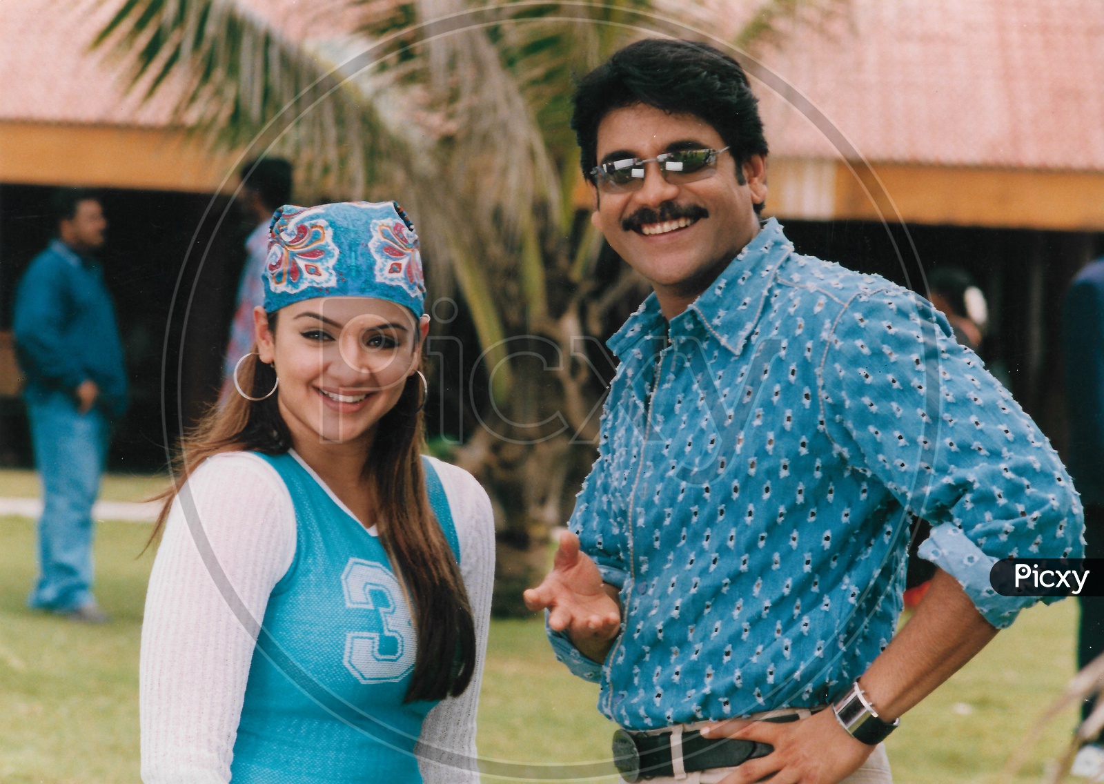 1600px x 1136px - Image of Telugu Film Actor Akkineni Nagarjuna and Actress Aarthi Agarwal -SN414811-Picxy