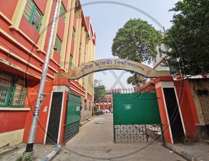 Ravindranath Tagore House Jorasanko Thakur Bari Entrance Gate in Kolkata