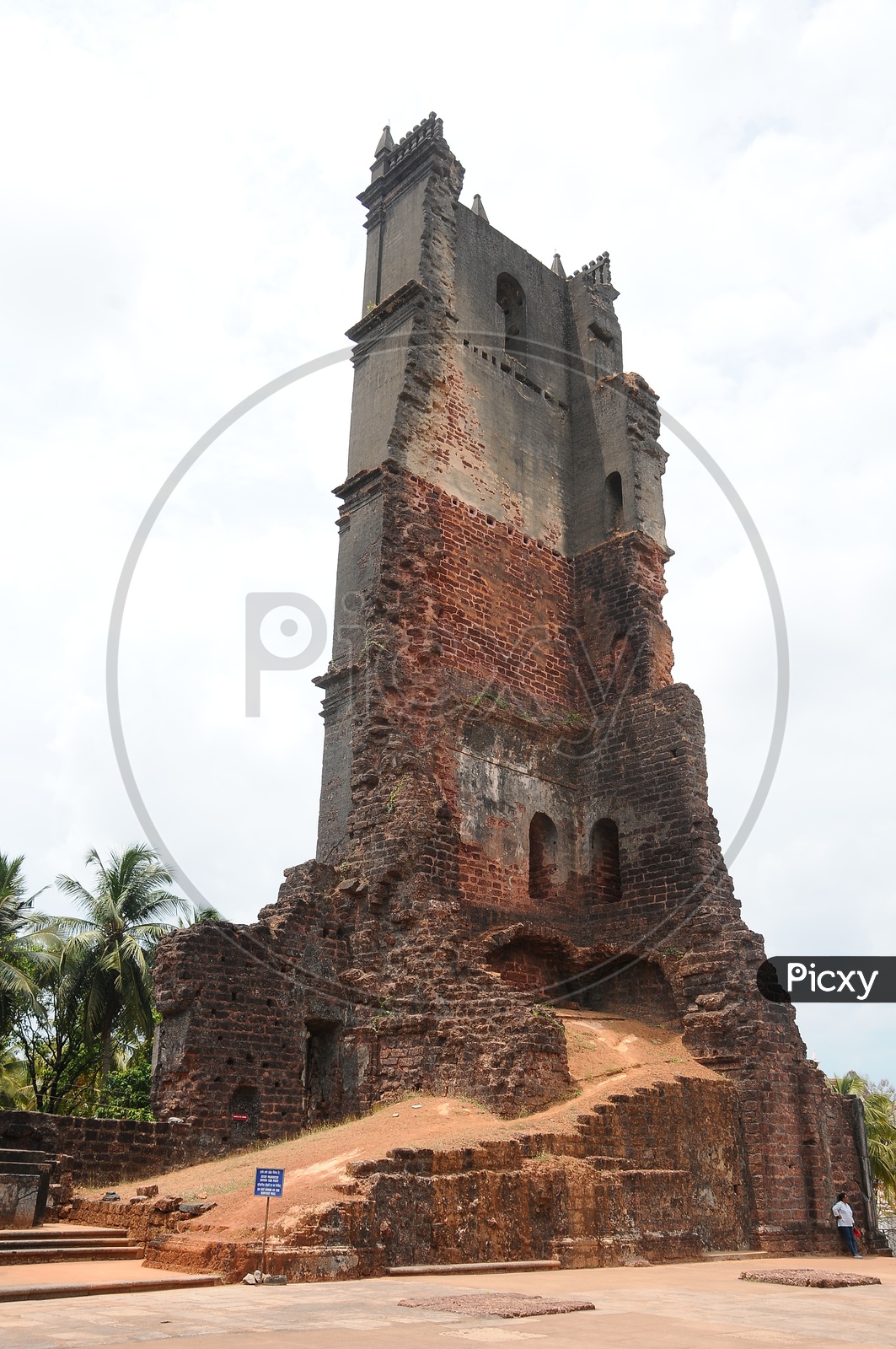 Old Ruins Of Aguada Fort In Goa