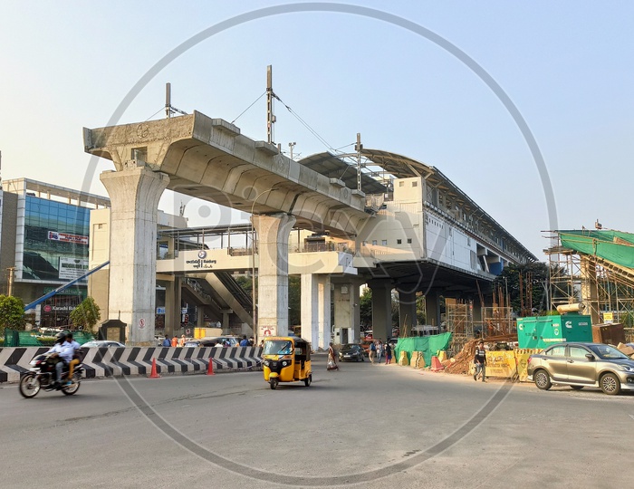 Raidurg Metro Station at Mindspace Hyderabad