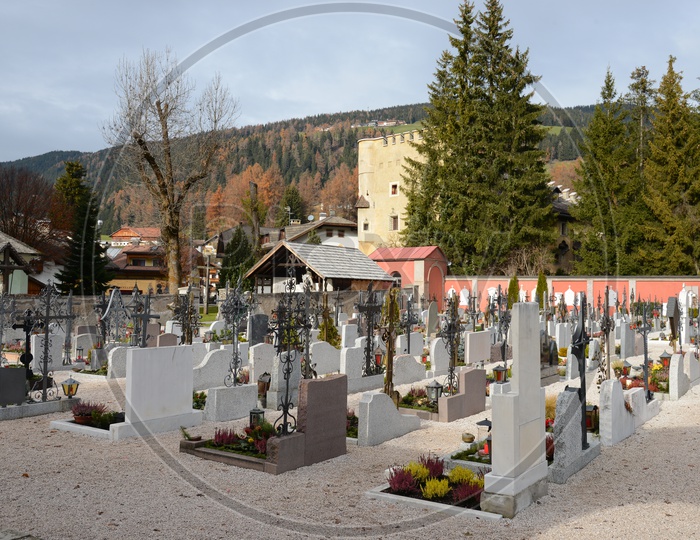 Graveyard or Crematorium In a Church