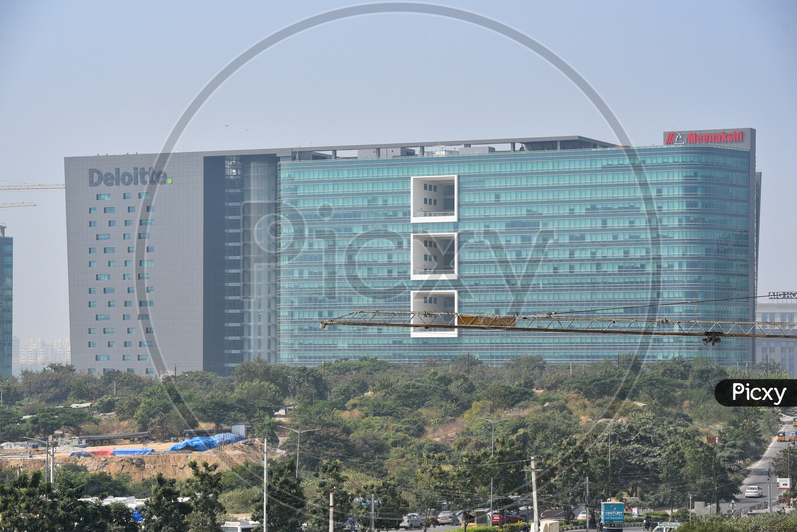 Image Of Deloitte Building In Hitech City Hyderabad OC767736 Picxy