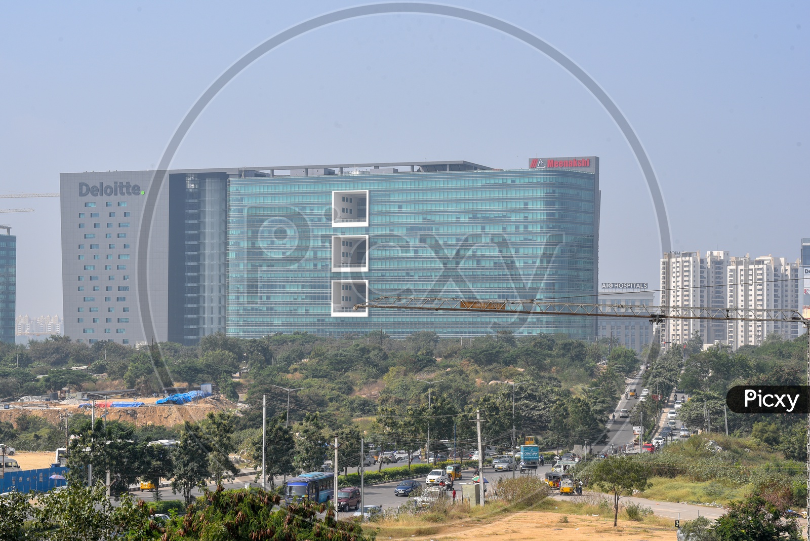 Deloitte Building in Hitech City, Hyderabad