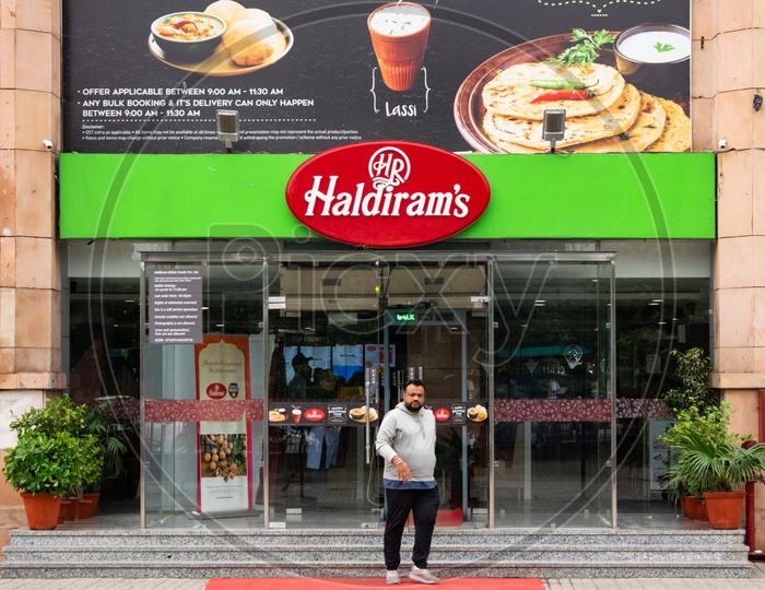 Haldirams An Indian Food Chain Of Restaurants Store In Delhi