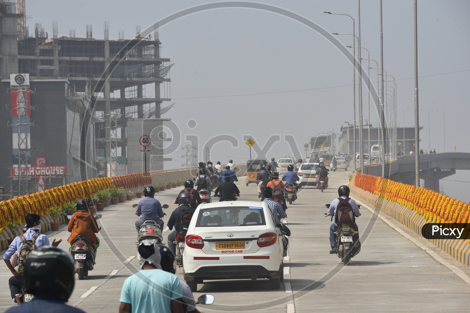 Newly Constructed Flyover Opened for Public at Biodiversity Junction, Hyderabad on 4th November 2019