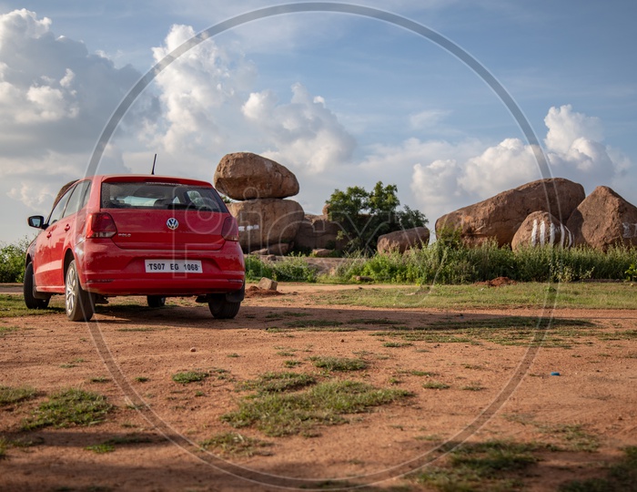 Volkswagen Red Polo