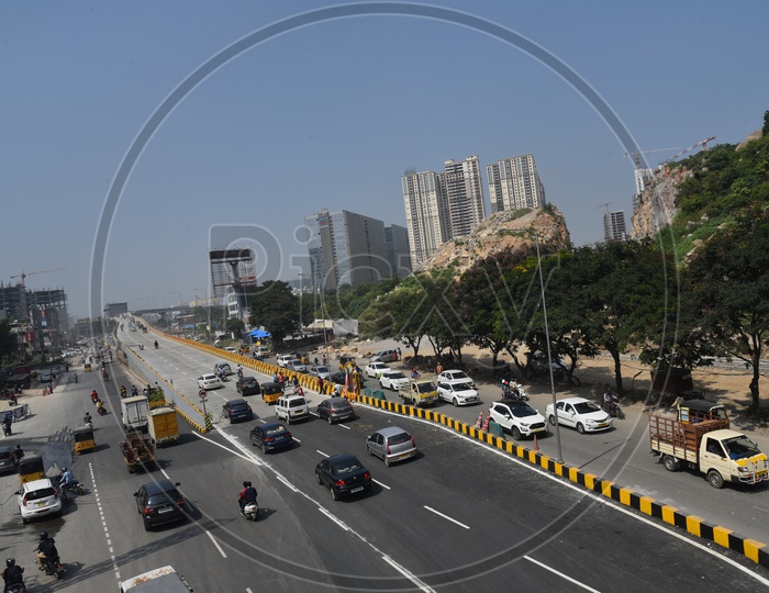 Newly Constructed Flyover Opened for Public at Biodiversity Junction, Hyderabad on 4th November 2019