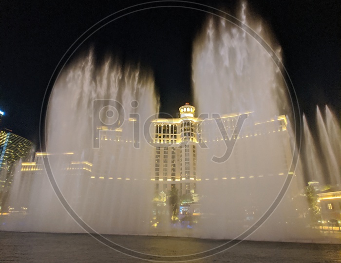 Fountain of Bellagio In Las Vegas