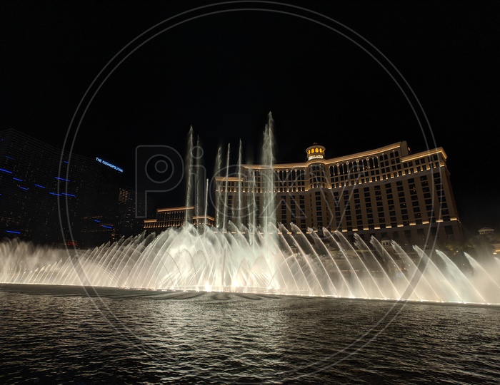 Fountain of Bellagio In Las Vegas