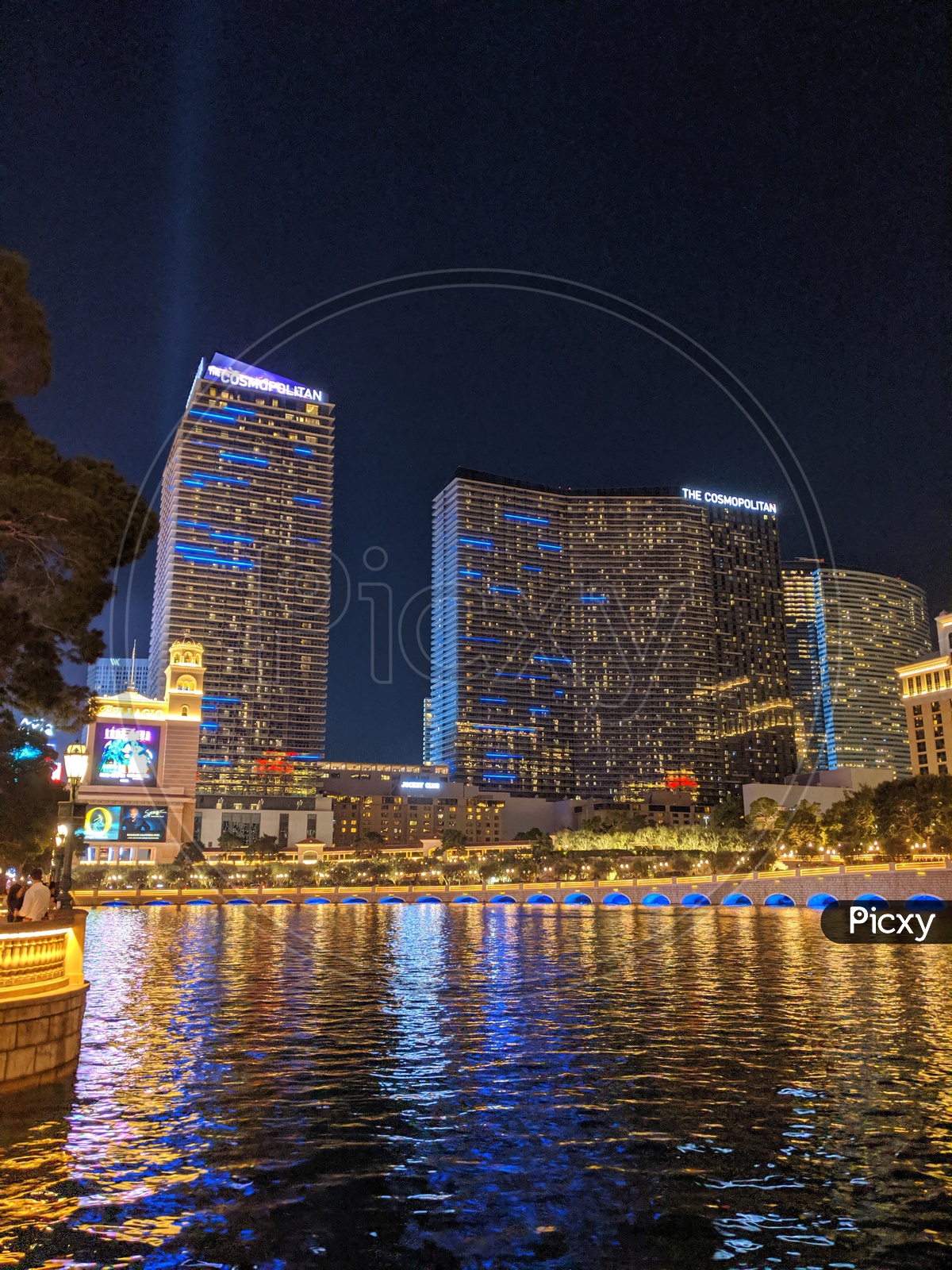 A View Of Hotel Cosmopolitan In Las Vegas
