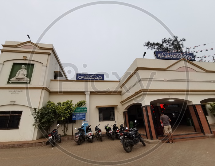 Rajahmundry Railway Station Main Entrance View