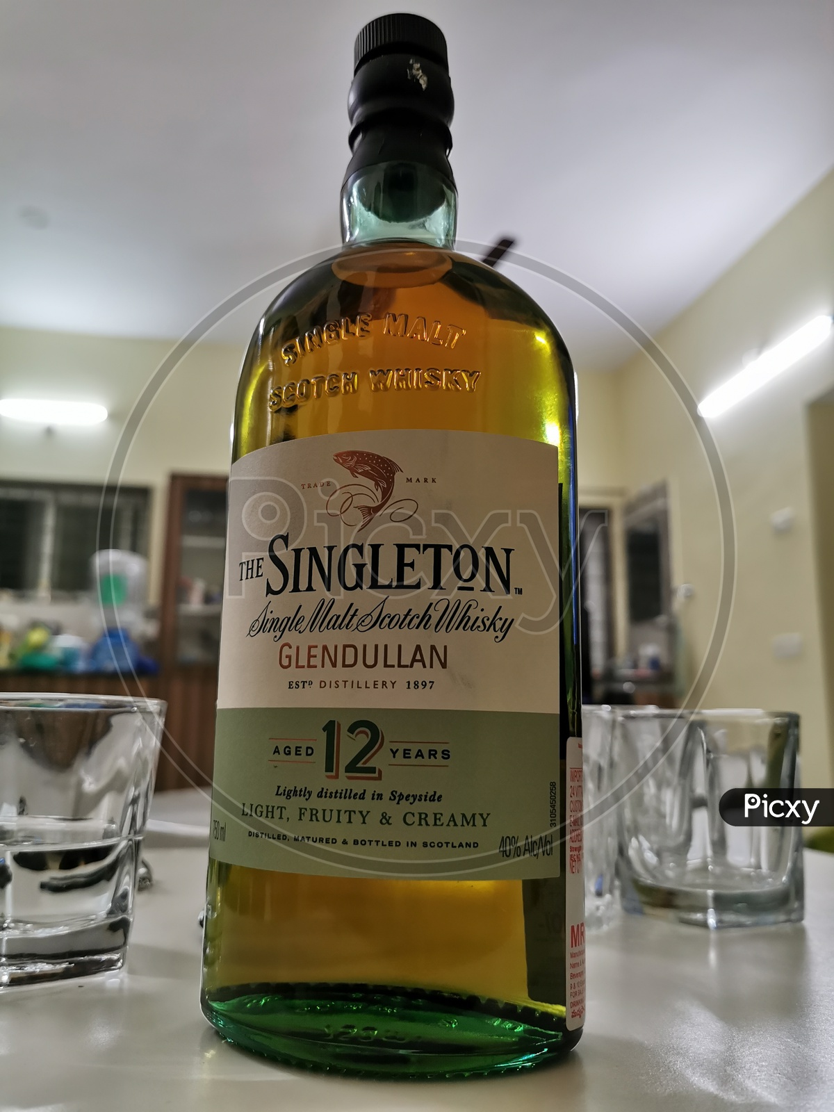 Singleton Scotch Whiskey Bottle
