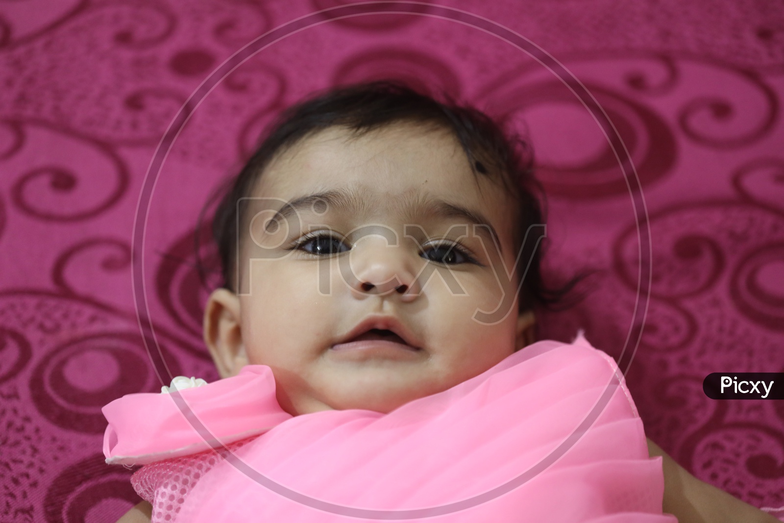 Closeup Shot of Little Baby Girl