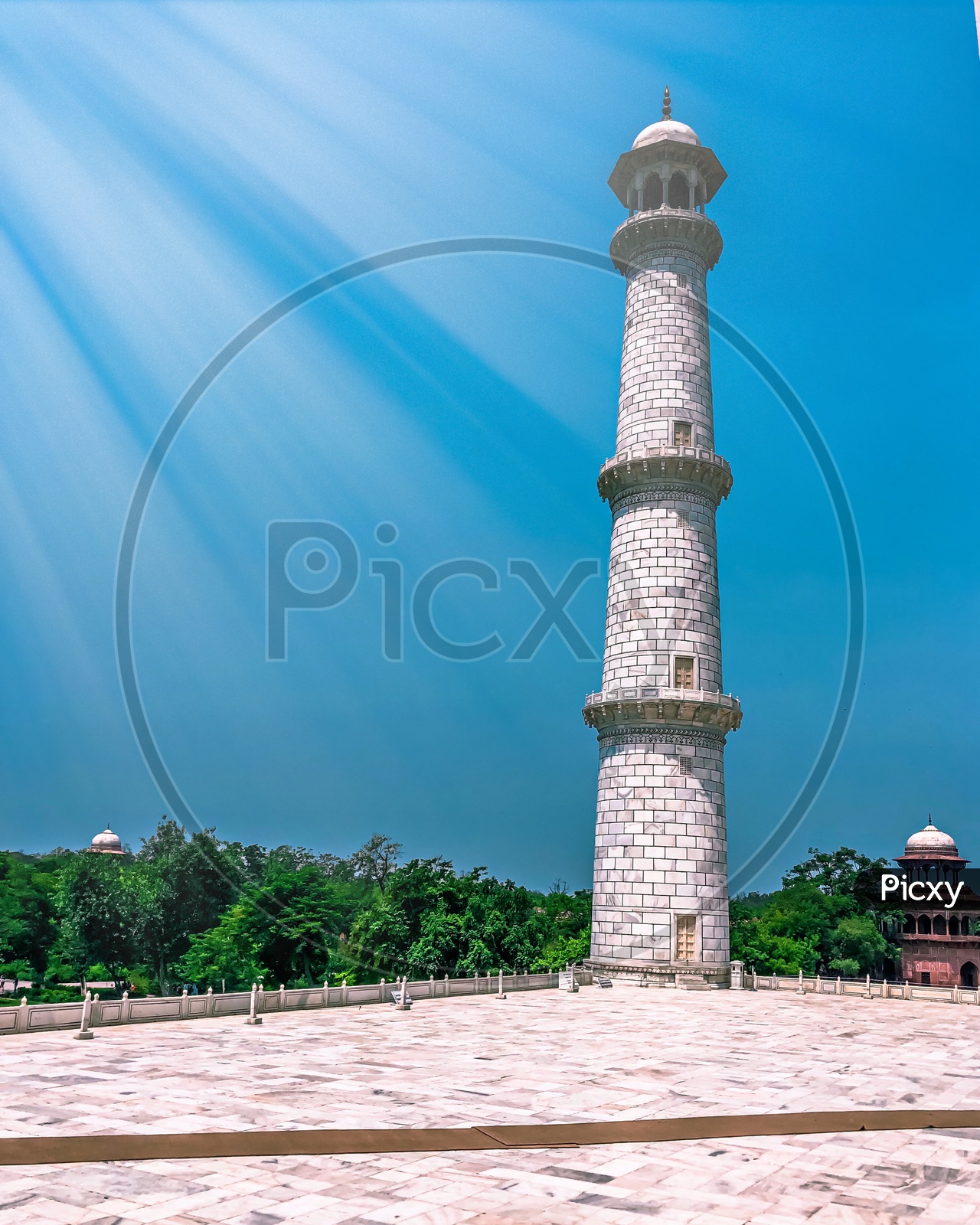 Minaret of Taj Mahal