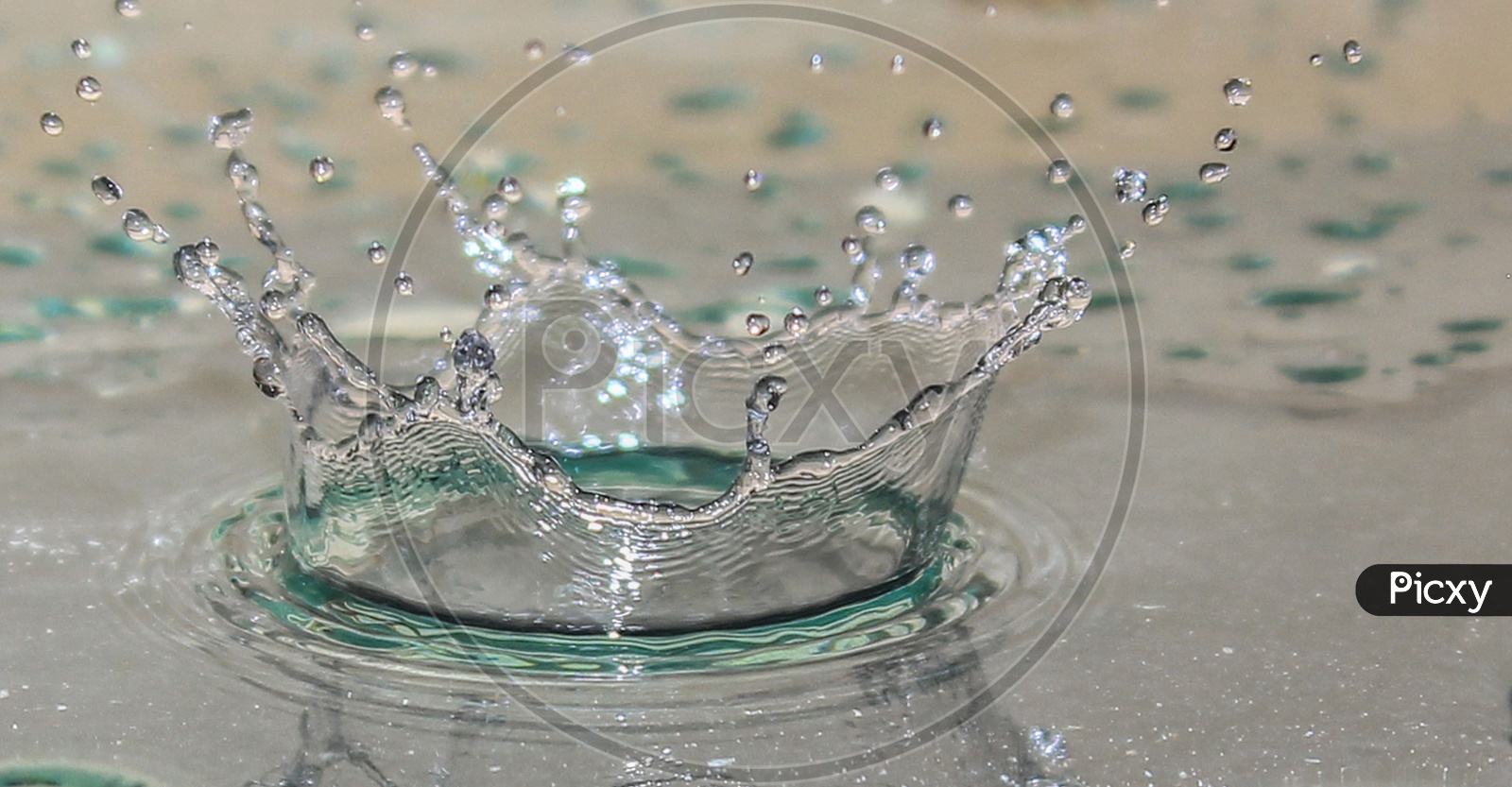 Closeup Of Drop Of Water On Glass Macro Photography Water Drop