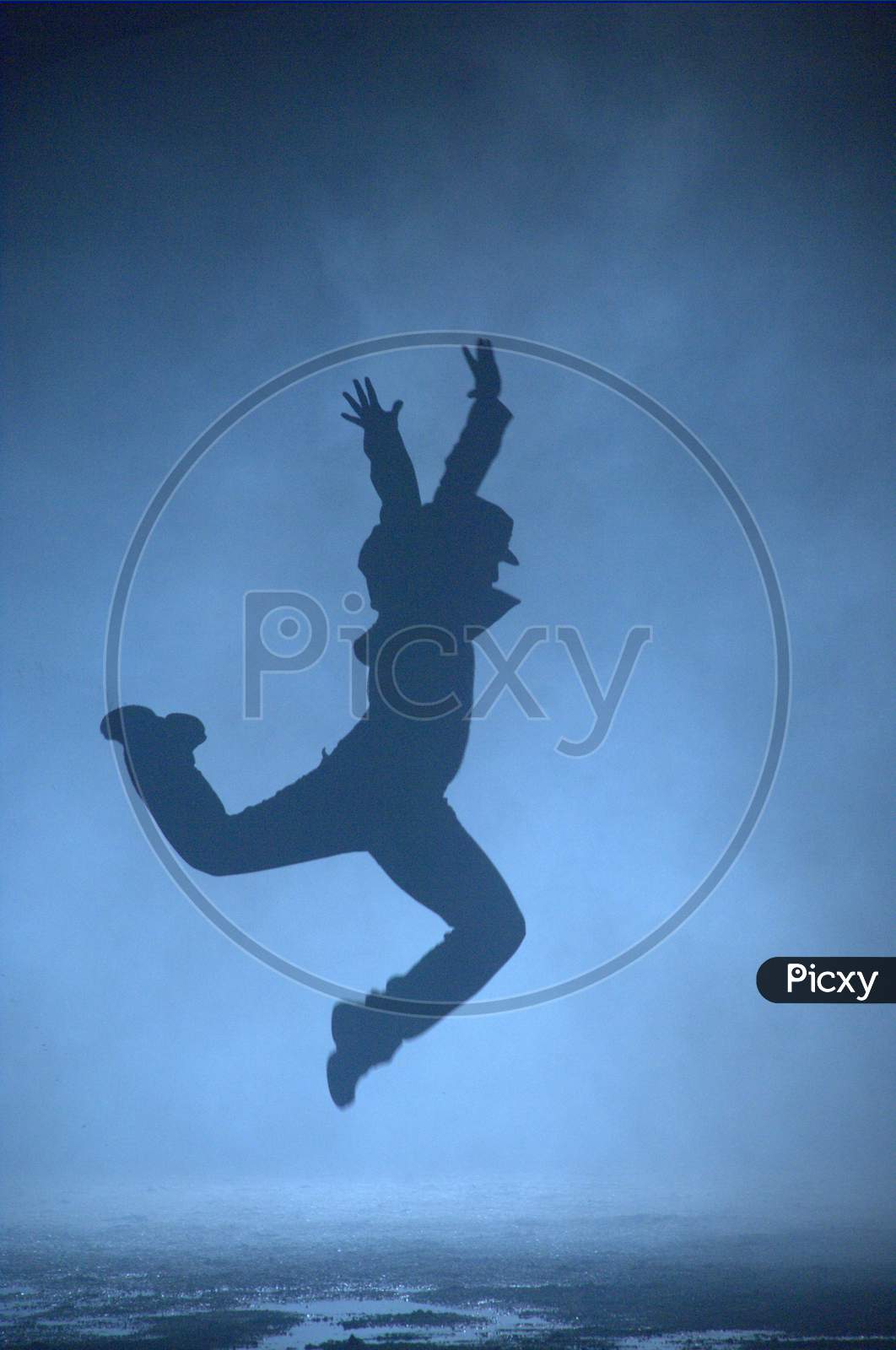 Silhouette Of a Dancer With Postures