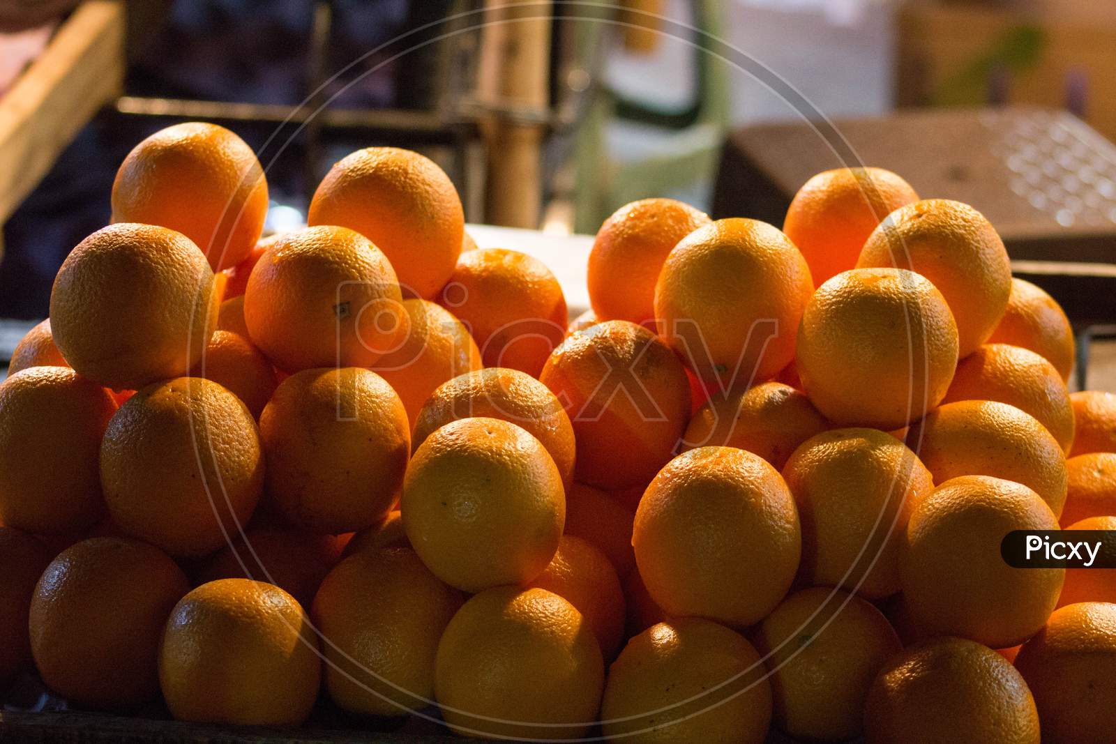 Closeup Shot of Oranges