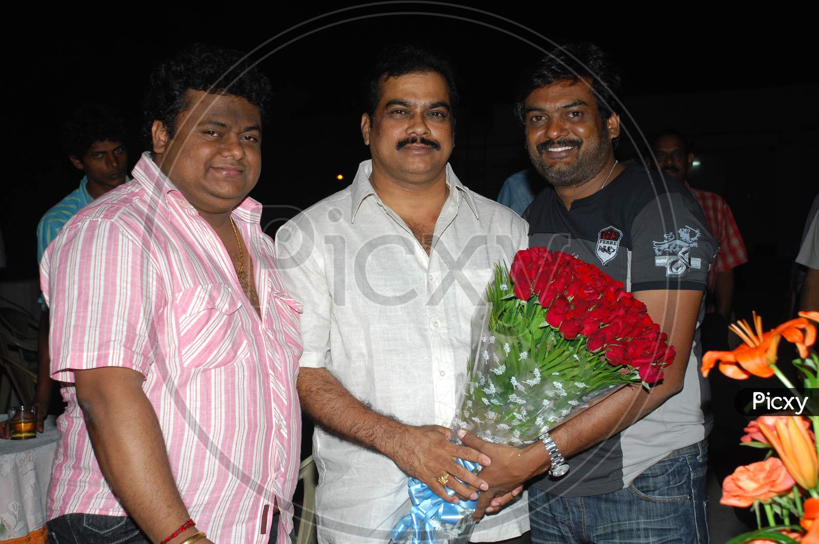Tollywood Music Director Chakri And Director Puri Jagannath And Producer DVV Danayya