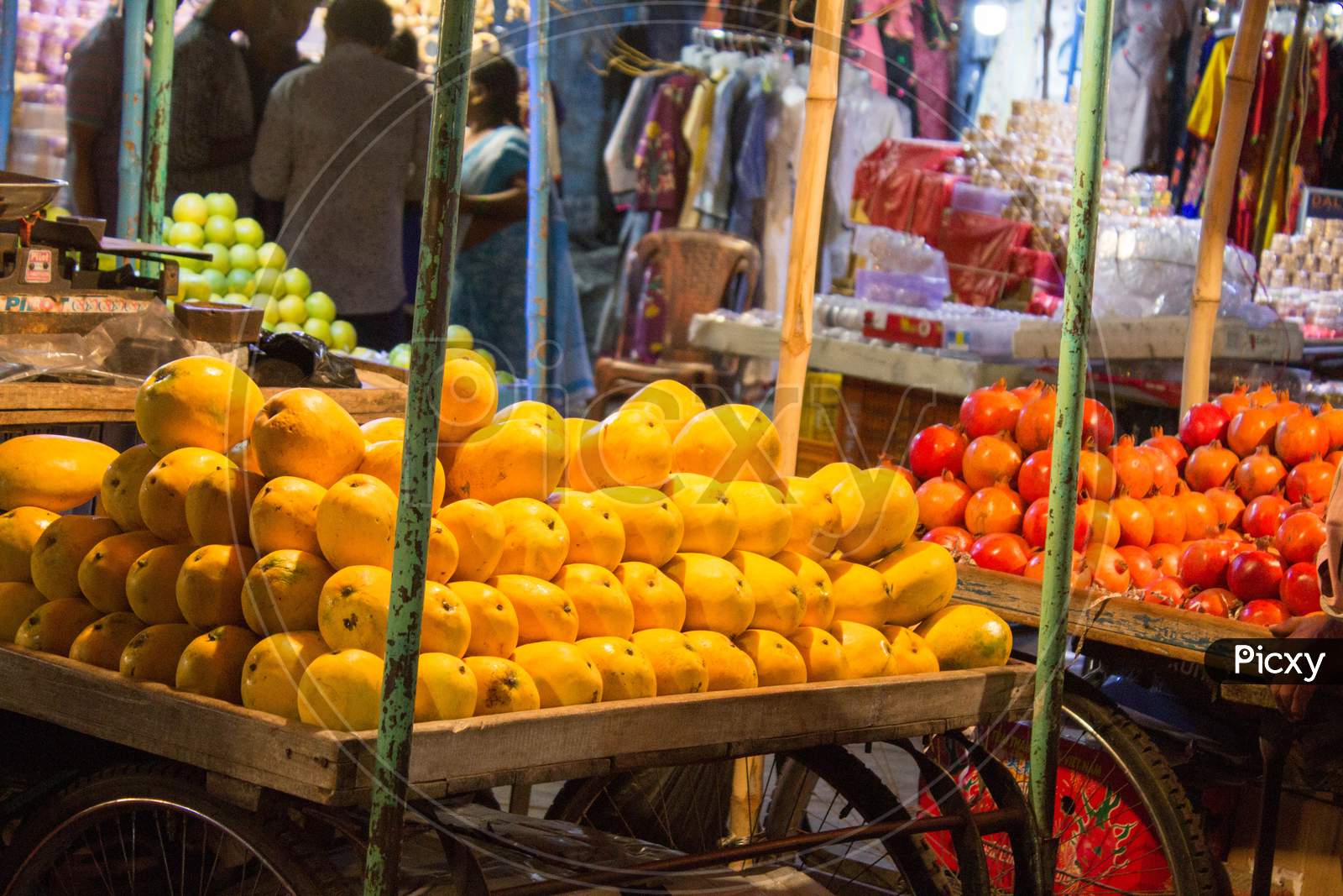 Closeup Shot of Mangoes near Charminar