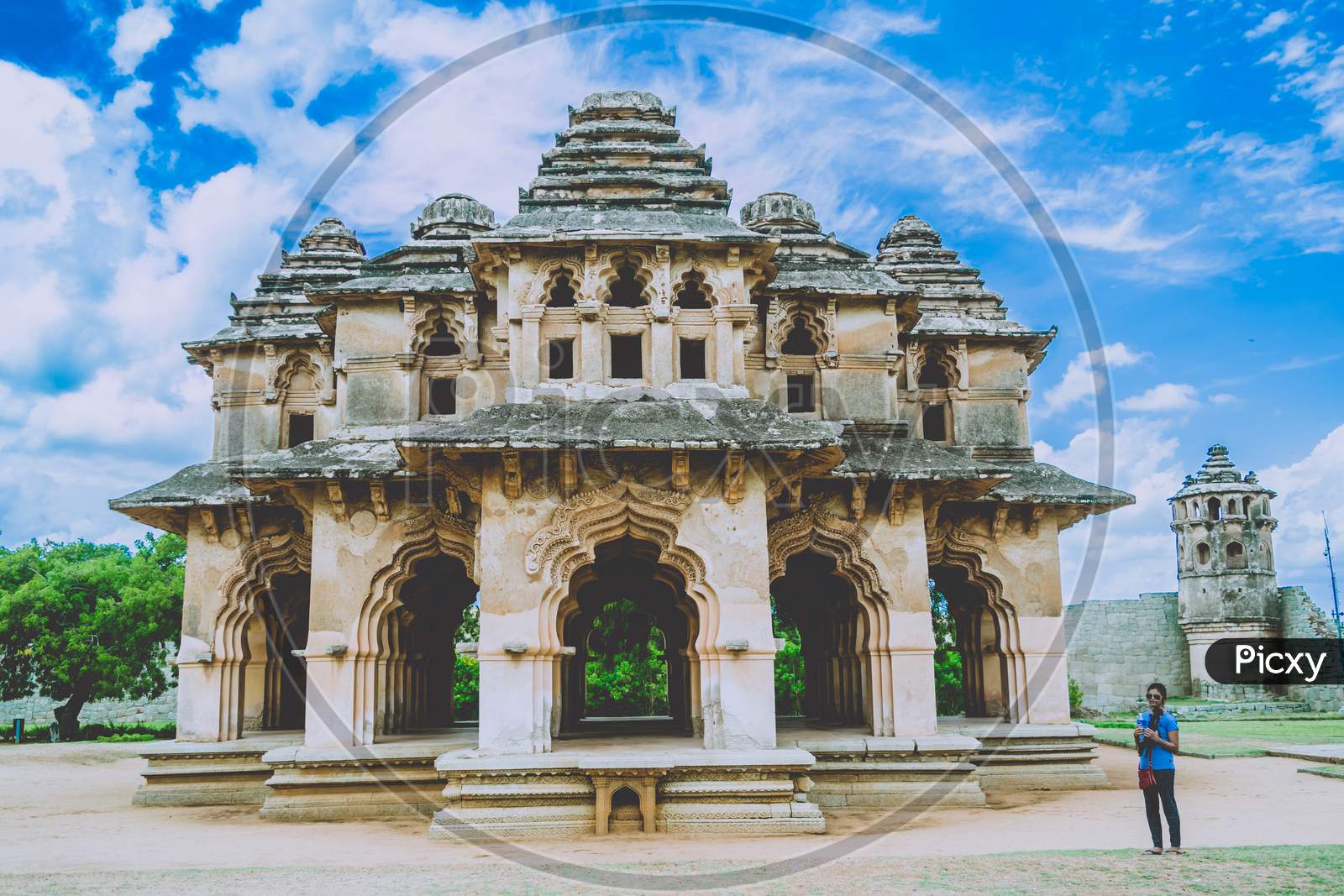 Lotus Mahal in Hampi