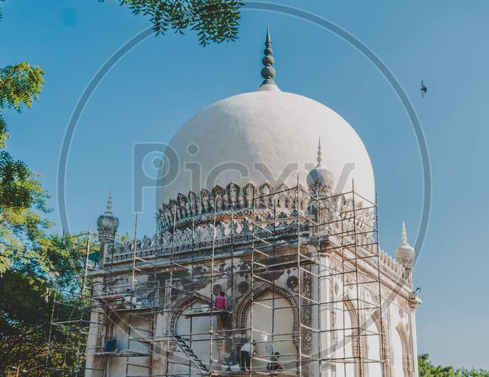Renovation Works At Qutub Shahi Tombs