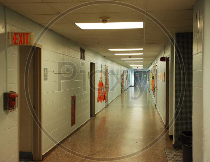 Corridor In an Hospital