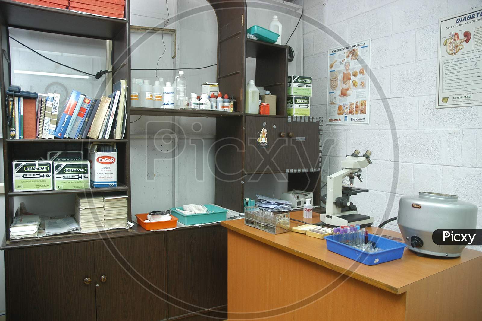 Medical Lab With Equipment