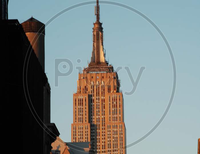 Empire State Building in Manhattan, New York