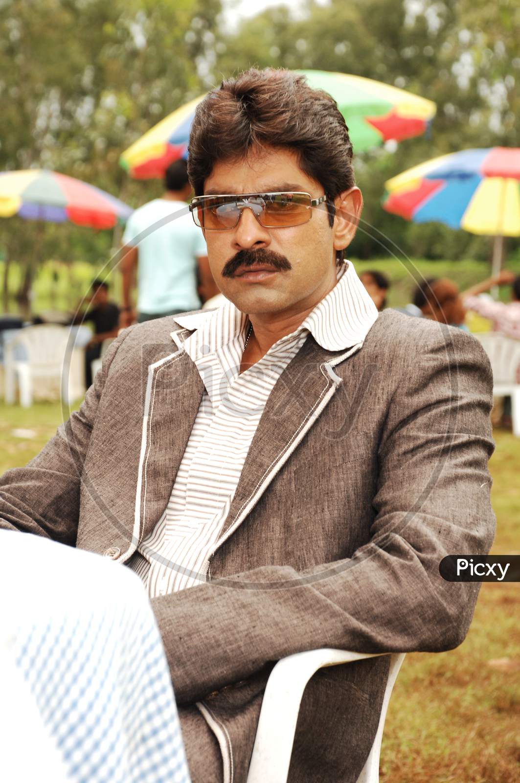 South Indian Actor Jagapathi Babu In Movie Working Stills