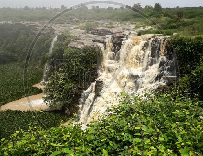 Ethipothala waterfalls.