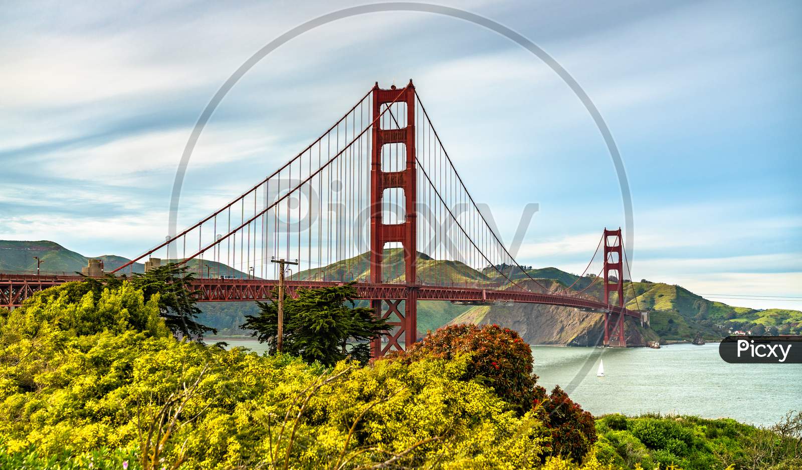 Golden Gate Bridge In San Francisco, California