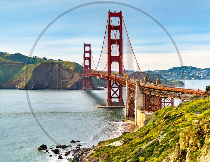Golden Gate Bridge In San Francisco, California