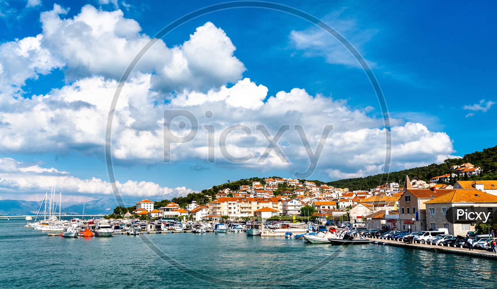 Cityscape Of Trogir In Croatia