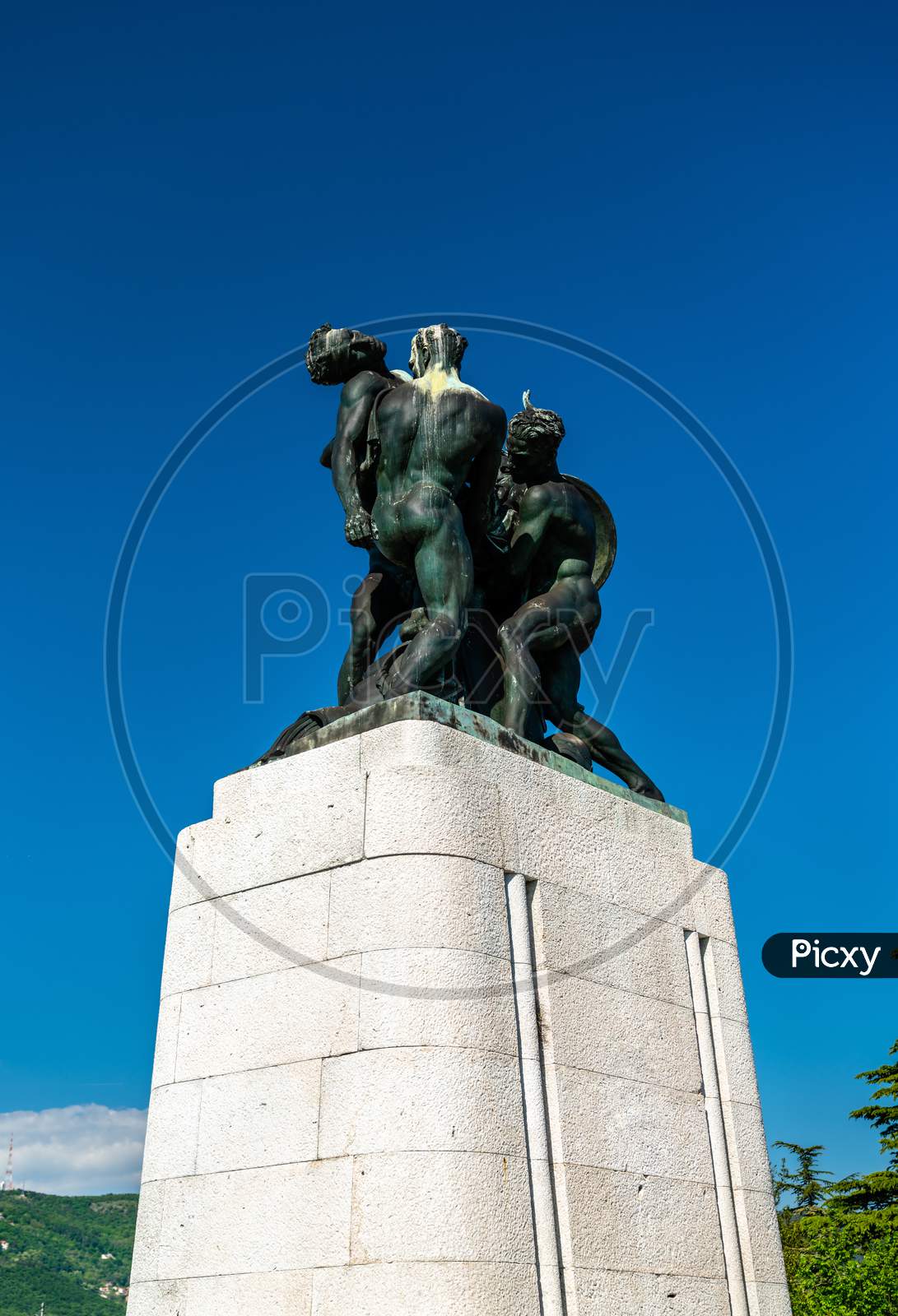 War Memorial In Trieste, Italy
