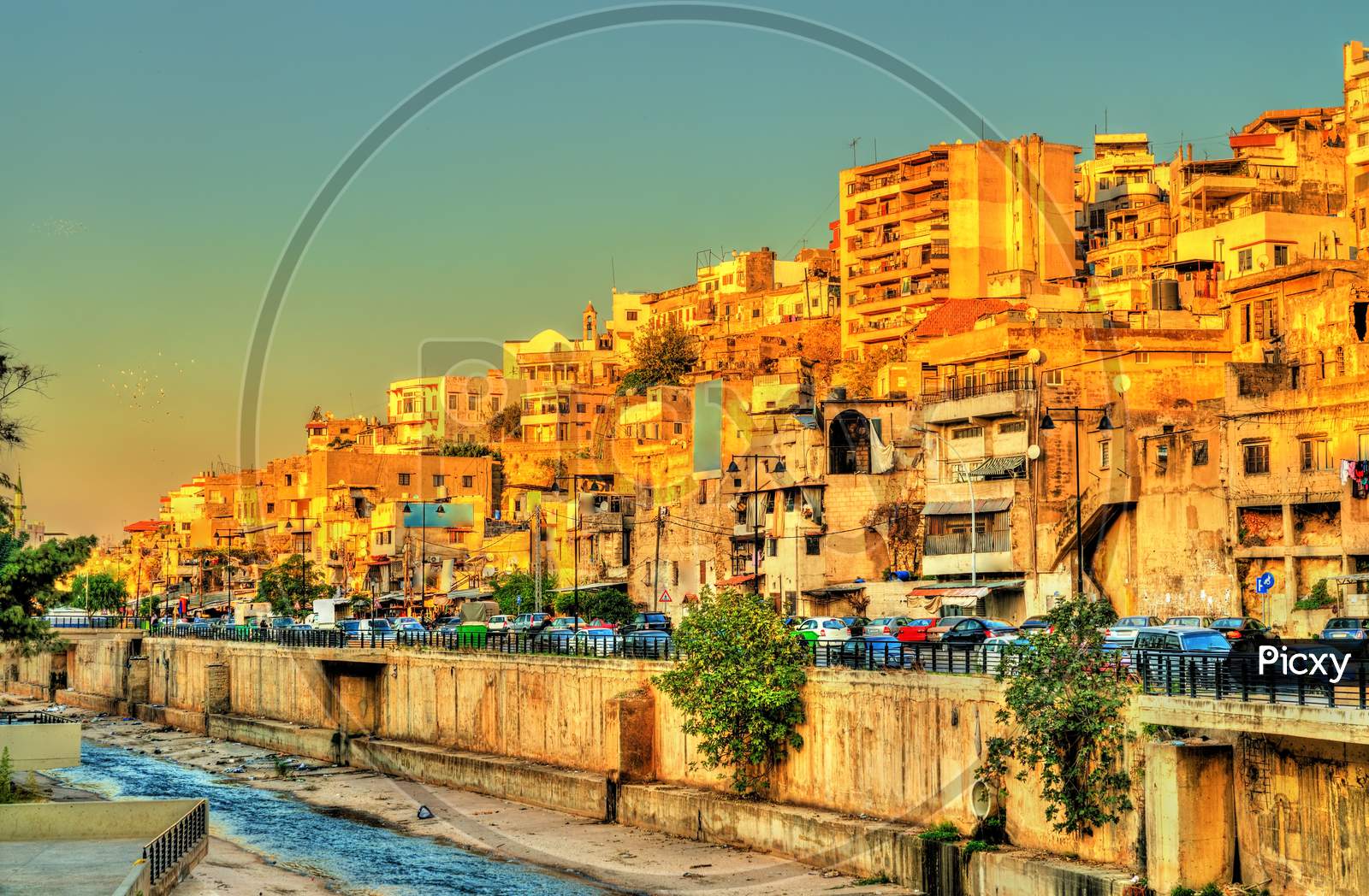 View Of Tripoli, The Second-Largest City In Lebanon