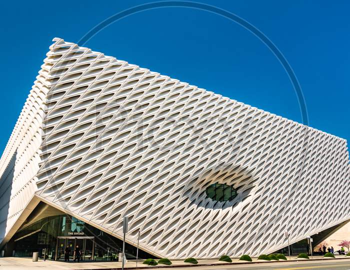 The Broad, A Contemporary Art Museum In Downtown Los Angeles