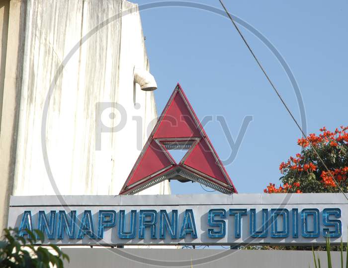Annapurna Studios Name Board
