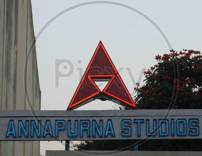 Annapurna Studios In Hyderabad Name Board