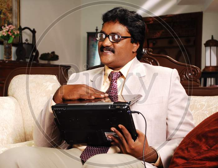Tollywood Actor And Comedian Sunil In Movie Working Stills