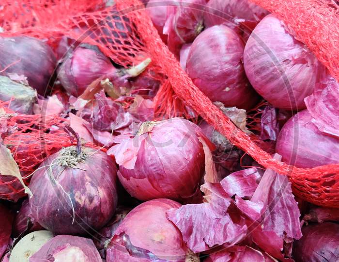 Closeup Shot of Onions