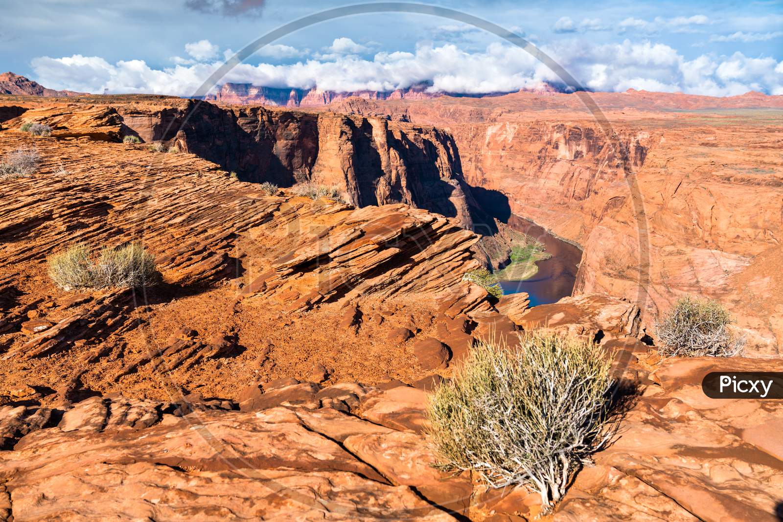 Landscape Of Glen Canyon Of The Colorado River In Arizona, USA