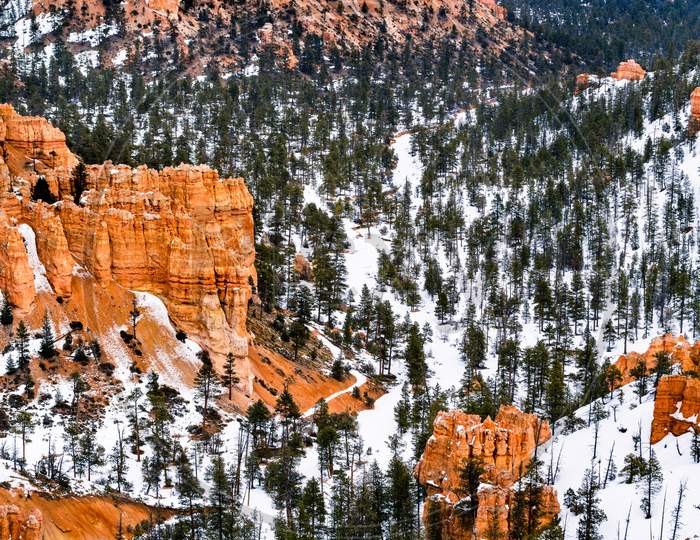 Bryce Canyon In Early Spring, USA