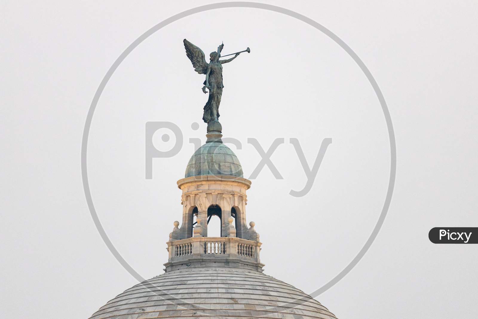 Closeup Shot of Victoria Memorial, Kolkata