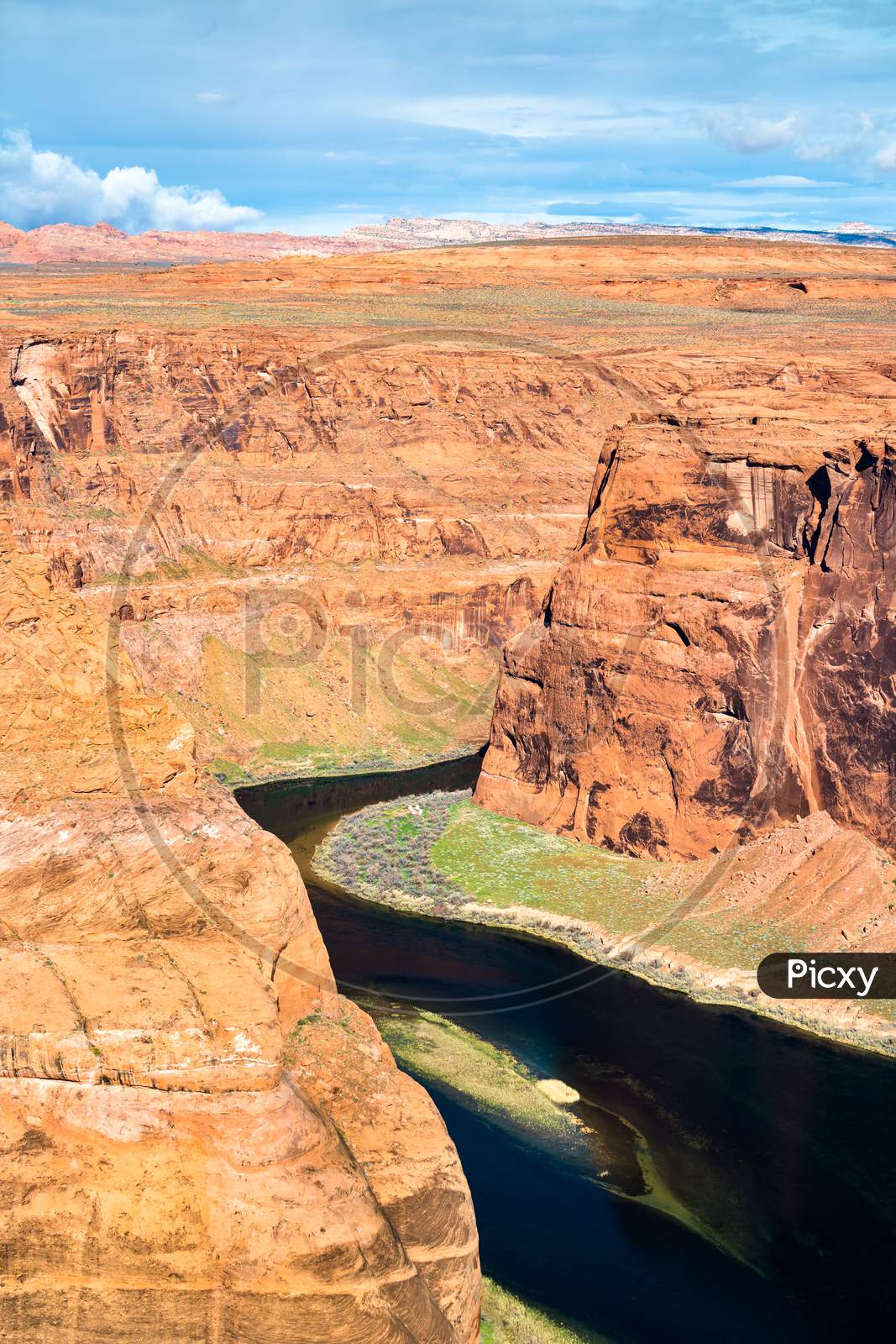 Horseshoe Bend Of The Colorado River In Arizona, USA
